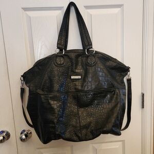 Etienne Aigner Crocodile Vegan Leather Large Bag